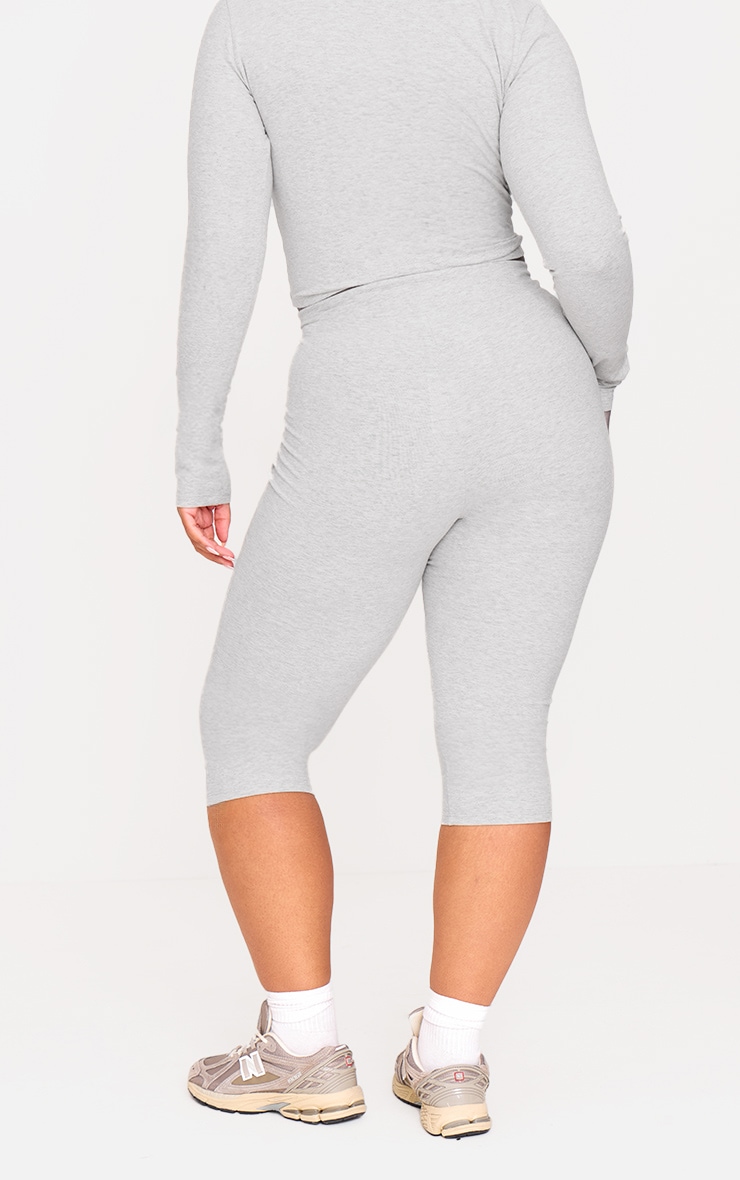 Ash Grey Sculpt Pedal Pusher Leggings image 8