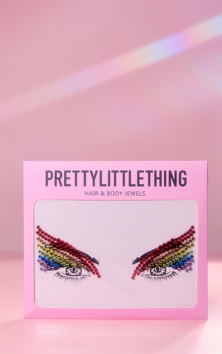 PLT Bijoux multicolores pour les yeux style eyeliner image 2