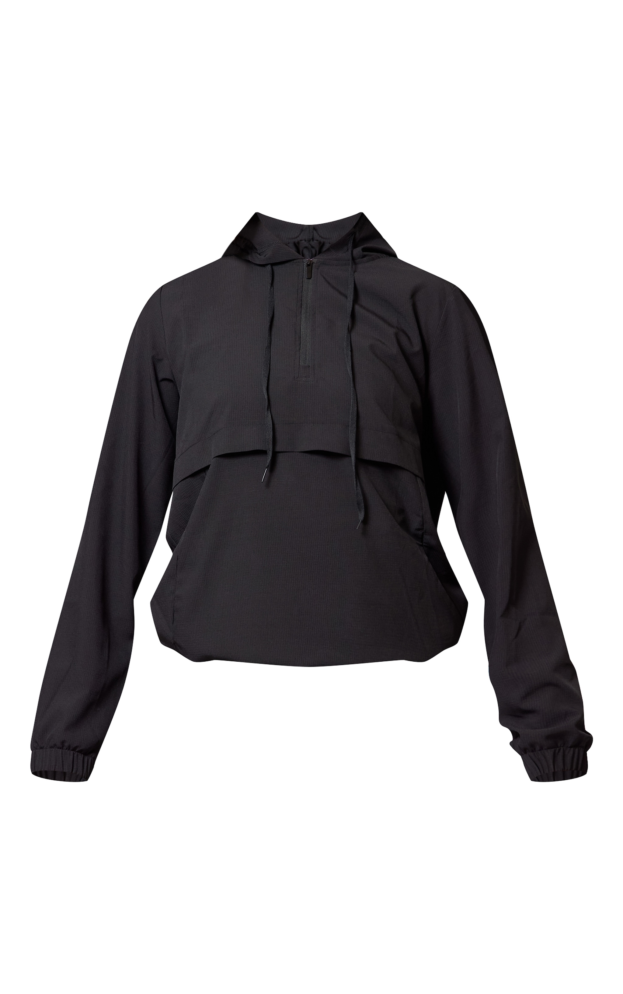 PLT RUN Black Ripstop Zip Up Running Jacket image 5