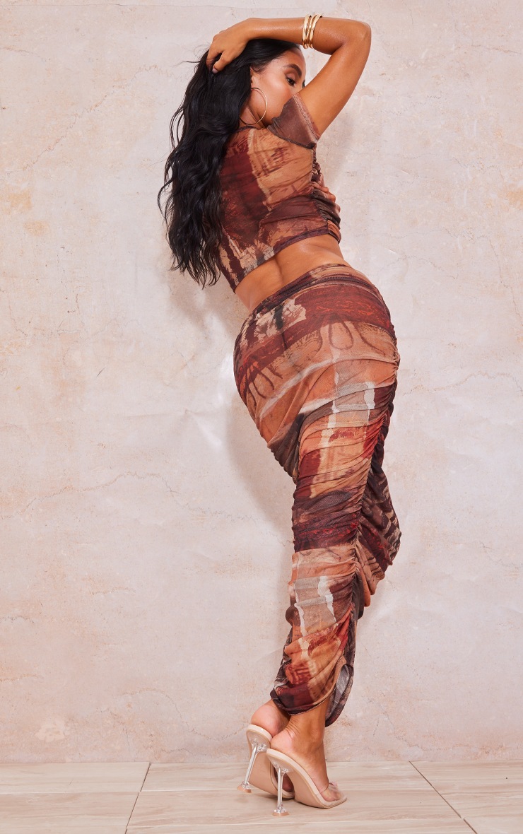 Custom Inked Lycra Crossover Front Back Crop Top