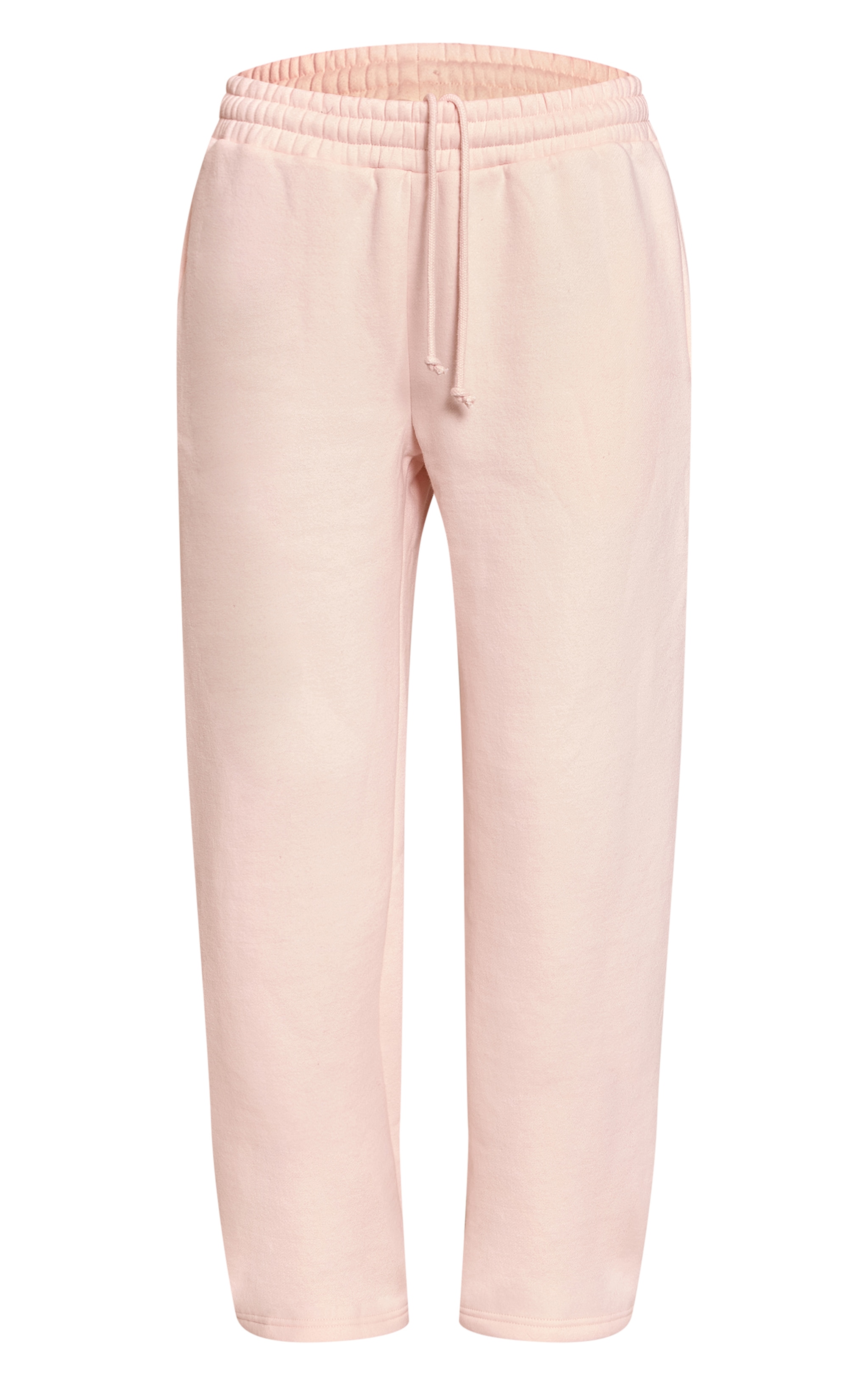 Pink  Bow Puff Print Straight Leg Joggers image 5