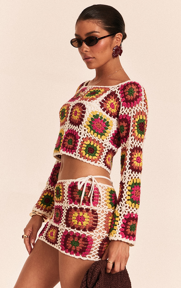 Petite Multi Maille Tricot Mini Skirt image 5