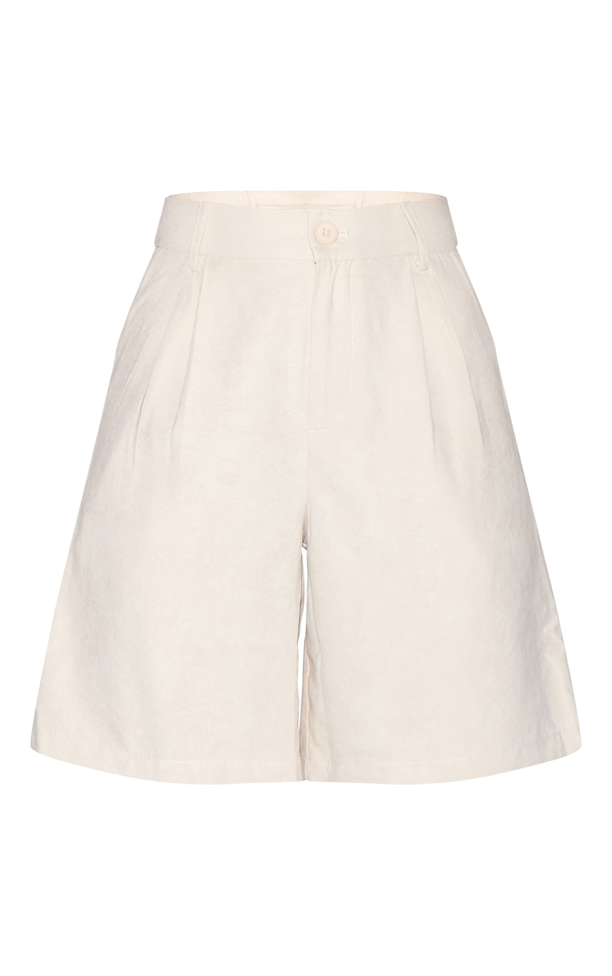Stone Peachskin Longline Shorts image 6
