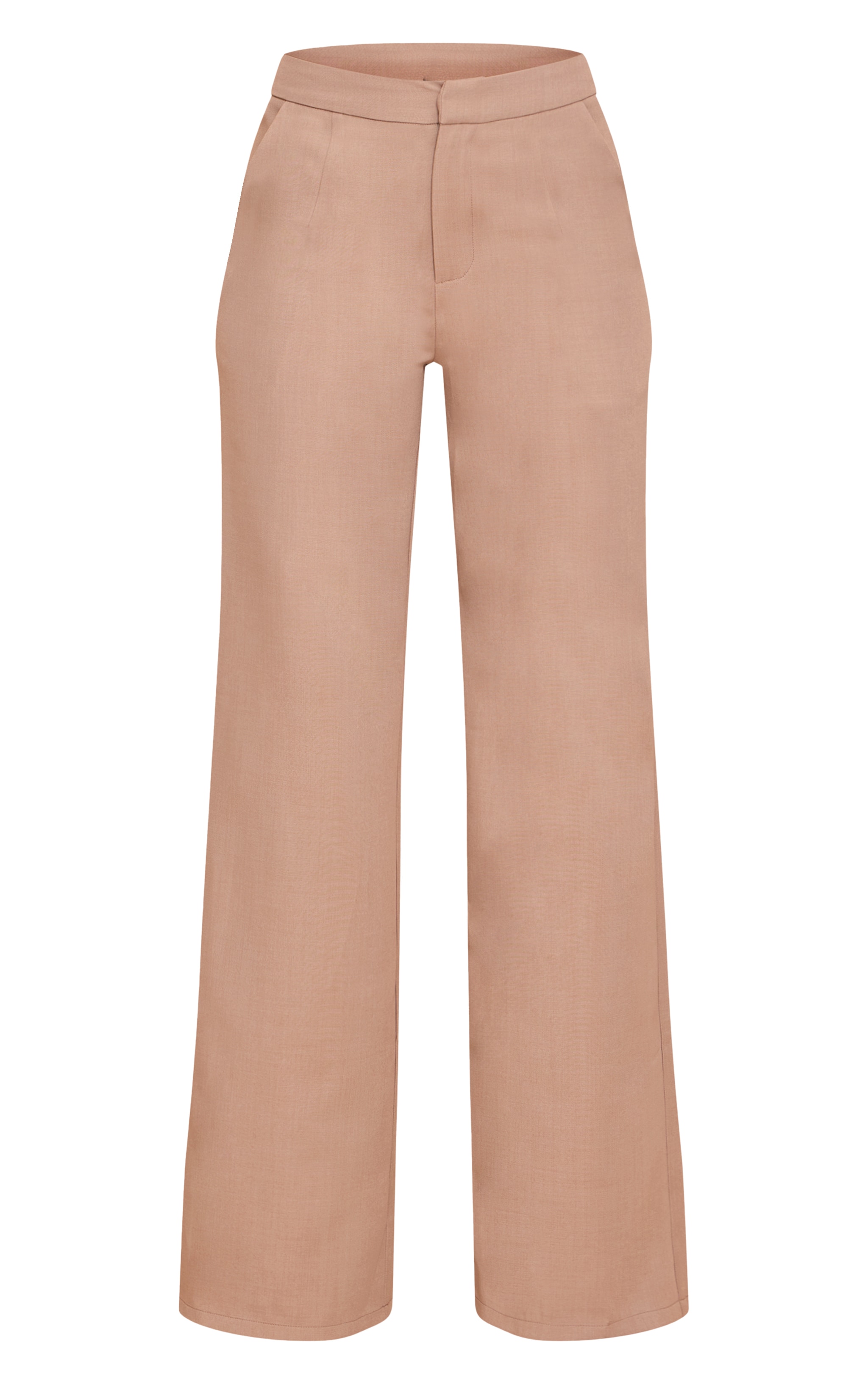 Tall Taupe Premium Tailored Straight Leg Pant image 5