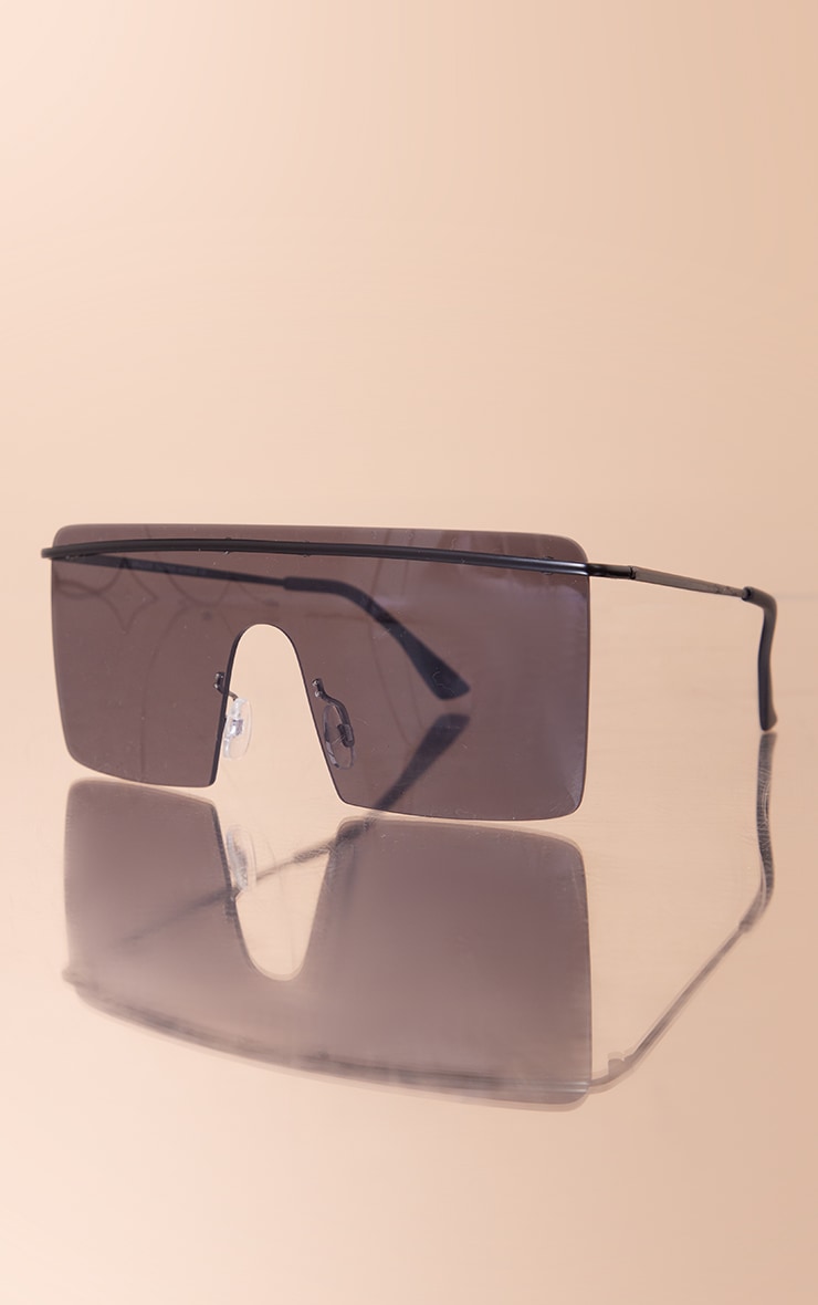 black visor sunglasses