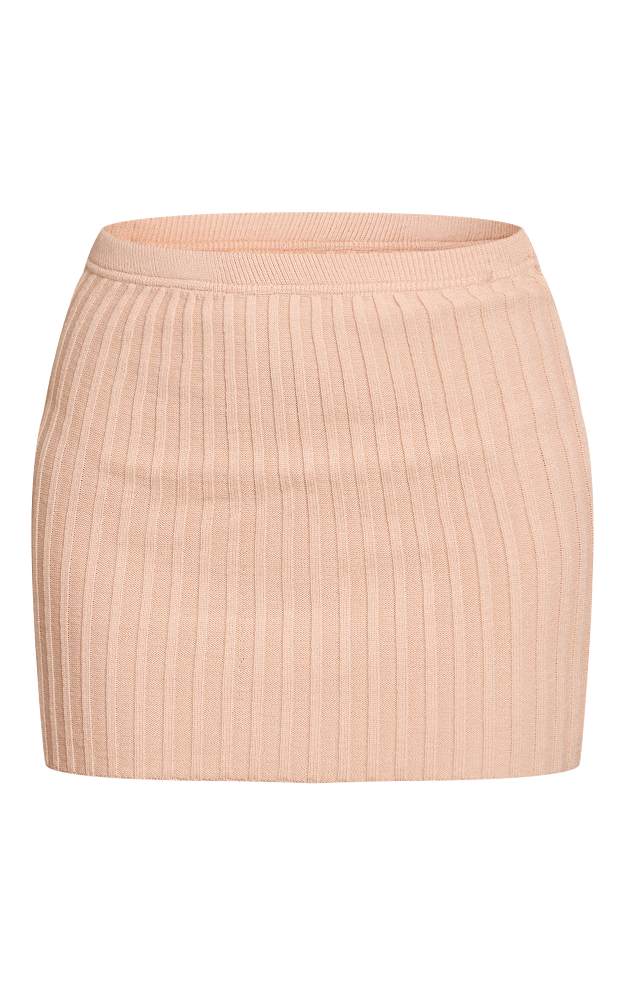 Stone Ribbed Knitted Mini Skirt image 6