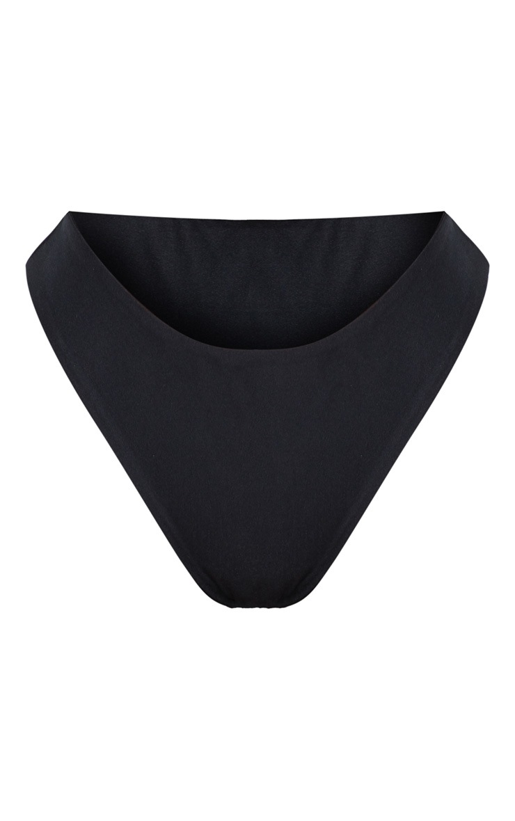 Shape Black Bikini Bottom Curve PrettyLittleThing USA