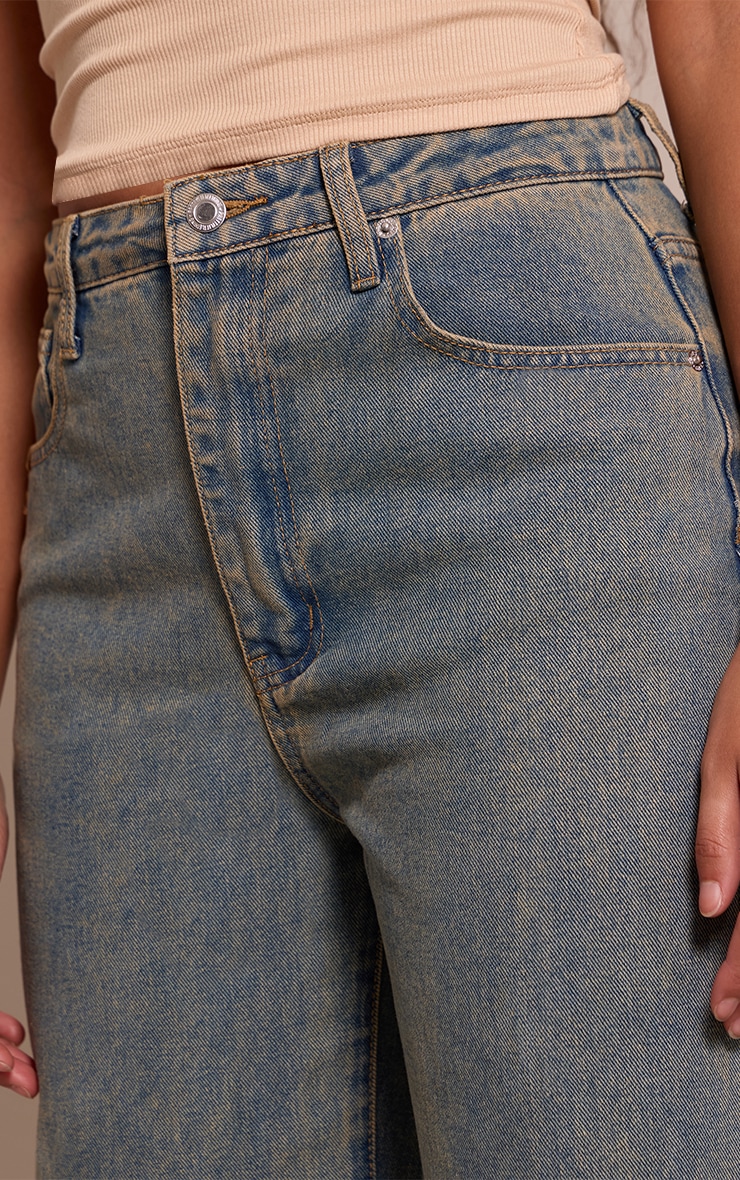 Tall Vintage Wash High Waist Boyfriend Jeans image 4