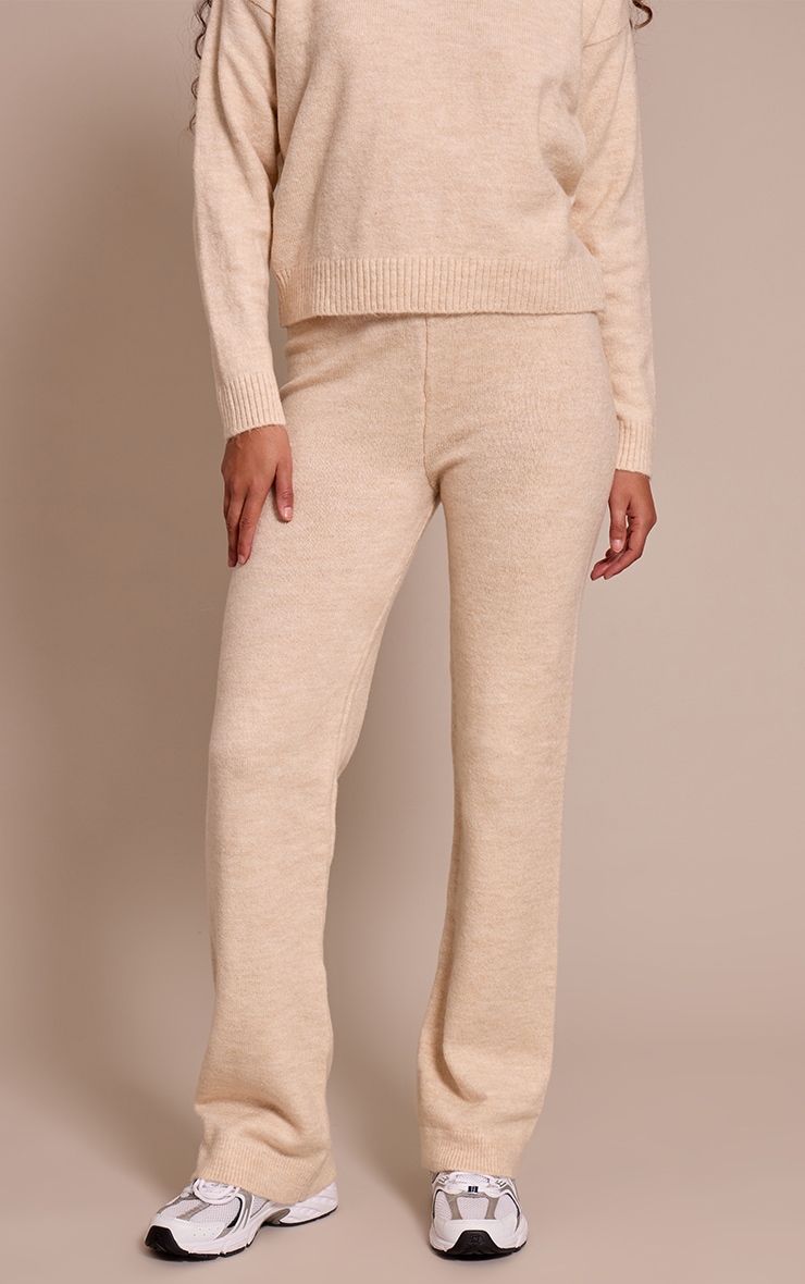 Tall Stone Knit Wide Leg Pants image 2