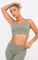 Olive Ultimate Sculpt Double Layer Padded Bra Athleisure PLT
