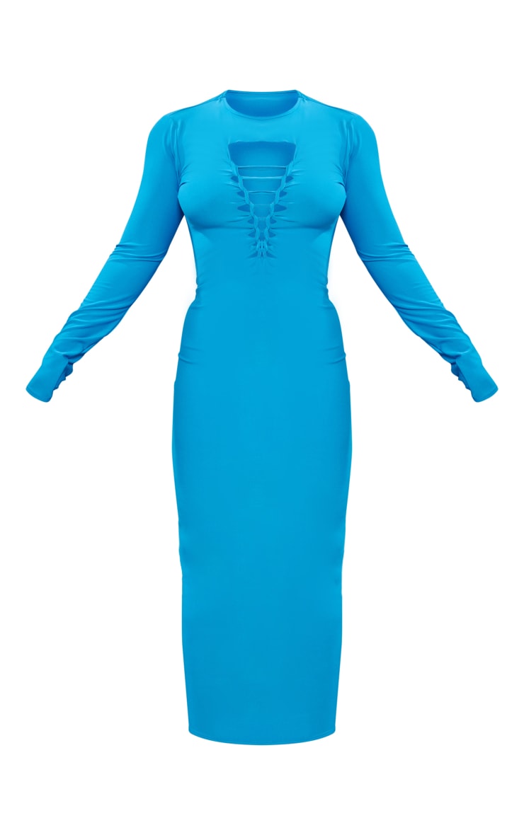 Laser cut bardot deals prom dress
