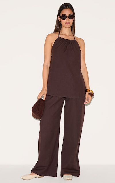 Dark Brown Slouchy Pants