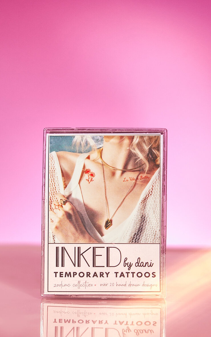 Inked By Dani Forever Temporary Tattoos Red Ink Pack PrettyLittleThing IL