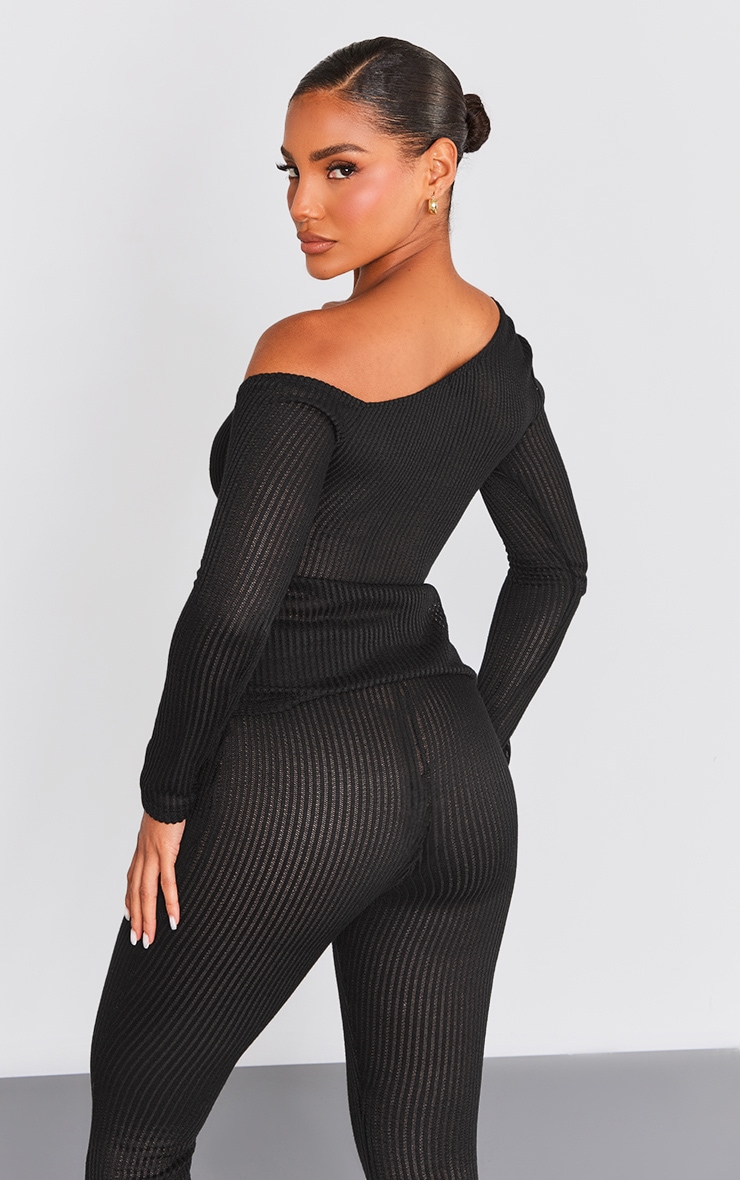 ★YESEYESEE★ Side Rib LS Black YS251TTSLT04BLK yeseyesee®