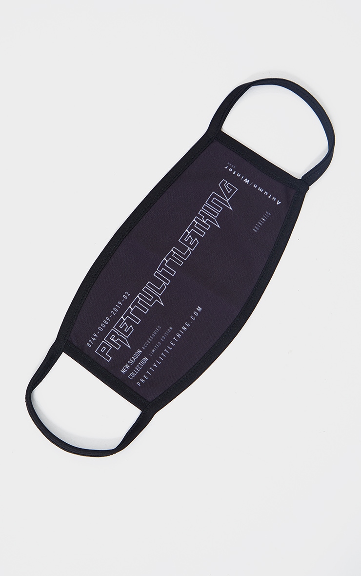 Plt New Season Black Fashion Mask PrettyLittleThing USA