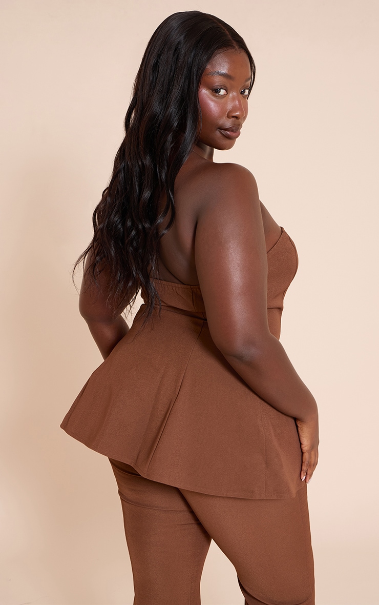 Plus Chocolate Bandeau A-line Top image 2