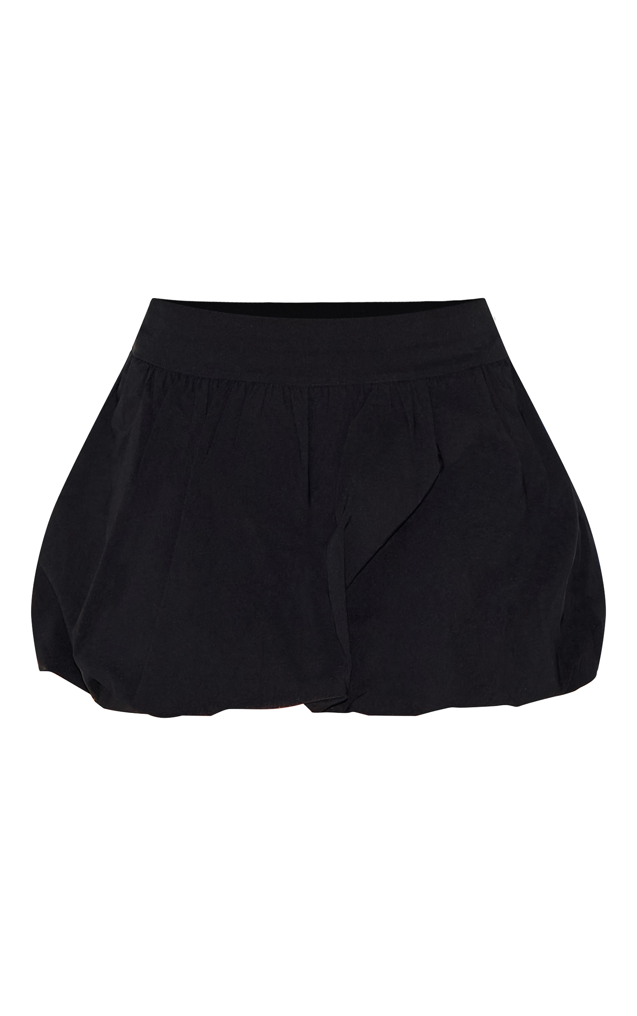 Jupe bouffante tissée stretch noire image 6