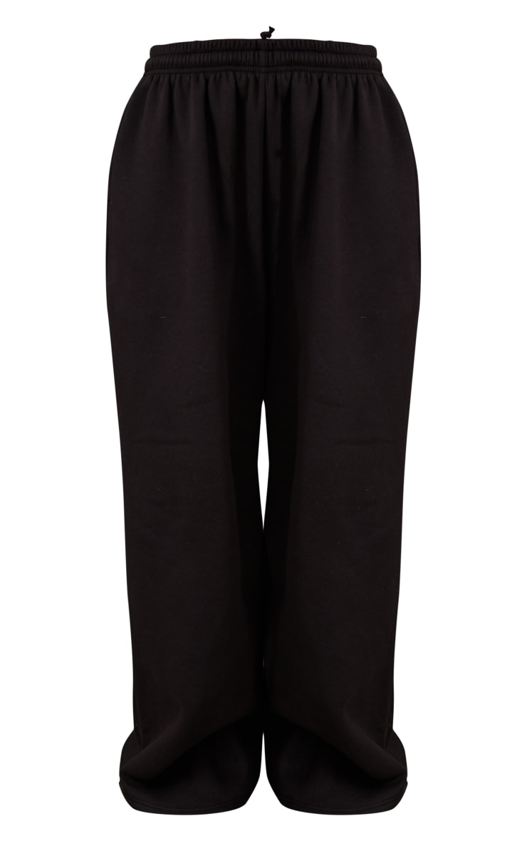Tall Black Super Wide Leg Track Pants Tall PrettyLittleThing AUS