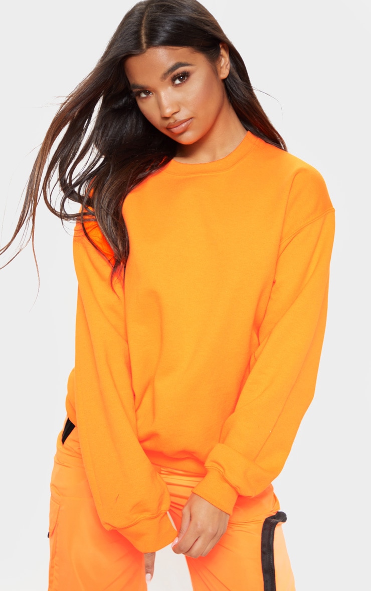 Orange Neon Ultimate Oversized Sweater
