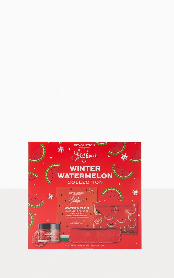 Revolution Skincare Jake Jamie Winter Walermelon Collection With Headband (Worth £30) image 2