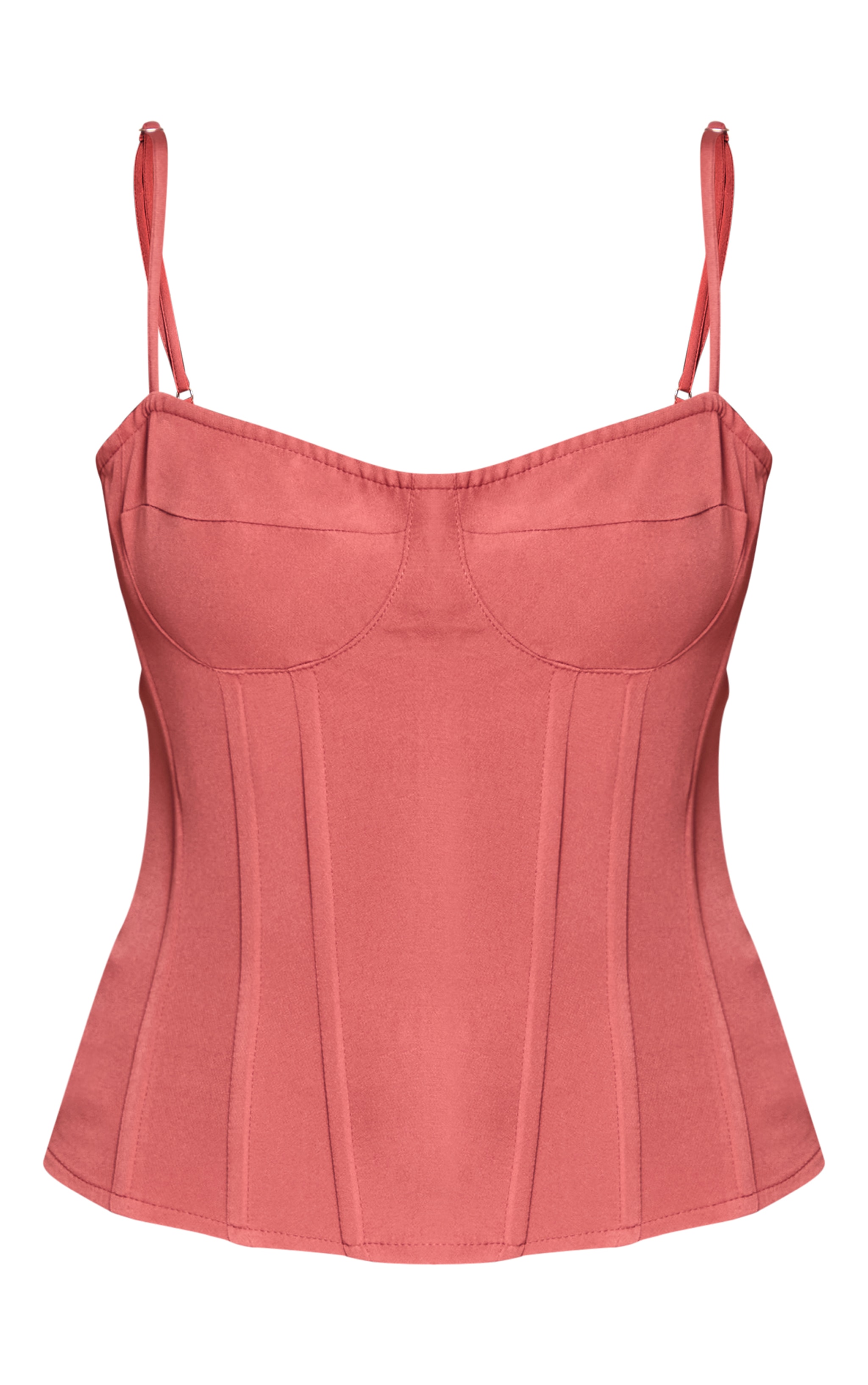 Blush Structured Corset Top image 5