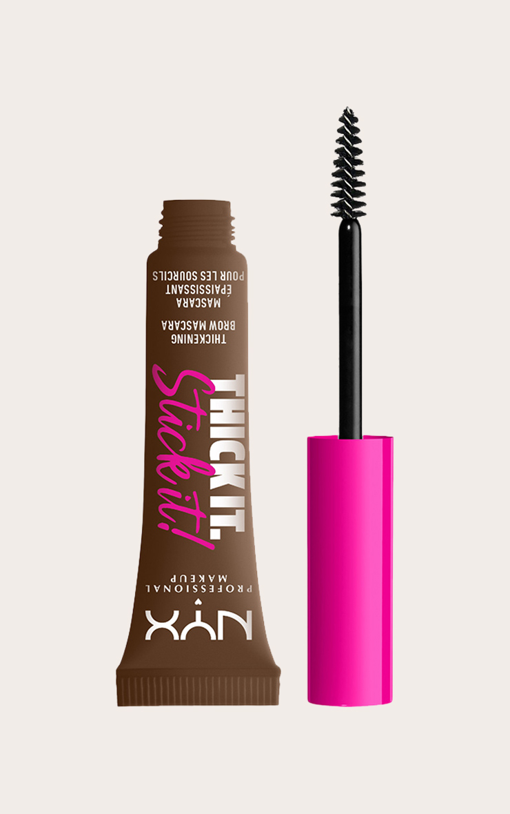 NYX PMU Mascara à sourcils Thick It. Stick It! Brunette image 2