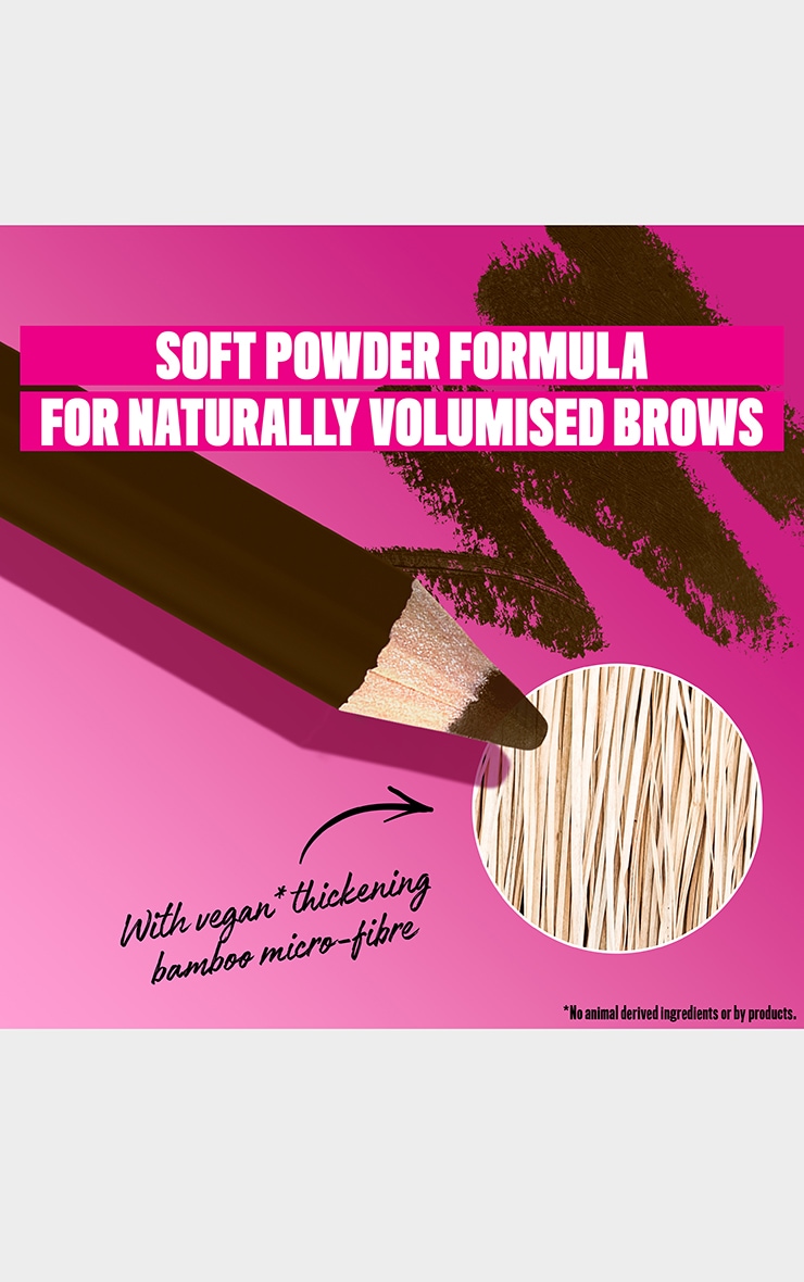 Nyx Professional Makeup Powder Louder Brow Pencil - Ash Brown image 3