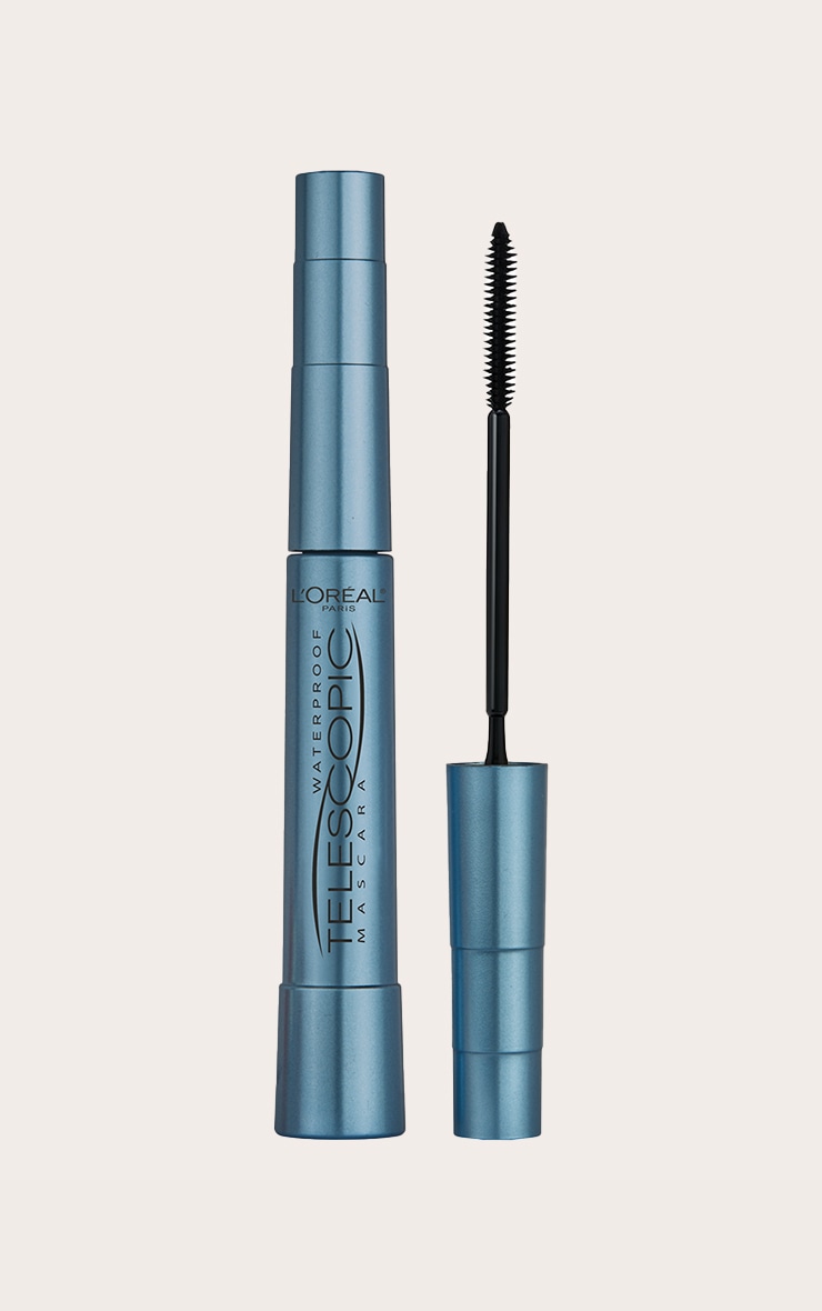 L'oréal Paris Telescopic Lengthening Waterproof Mascara - Black image 1
