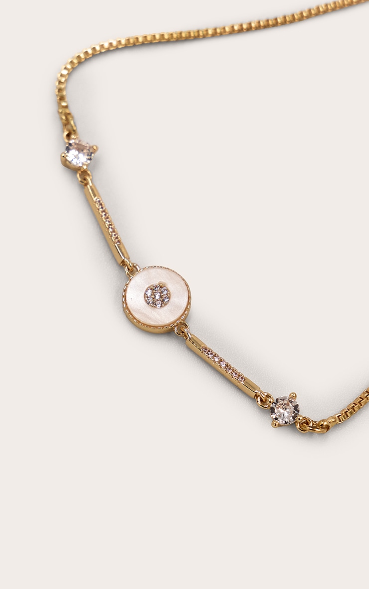 Gold Pearlescent Bracelet image 3