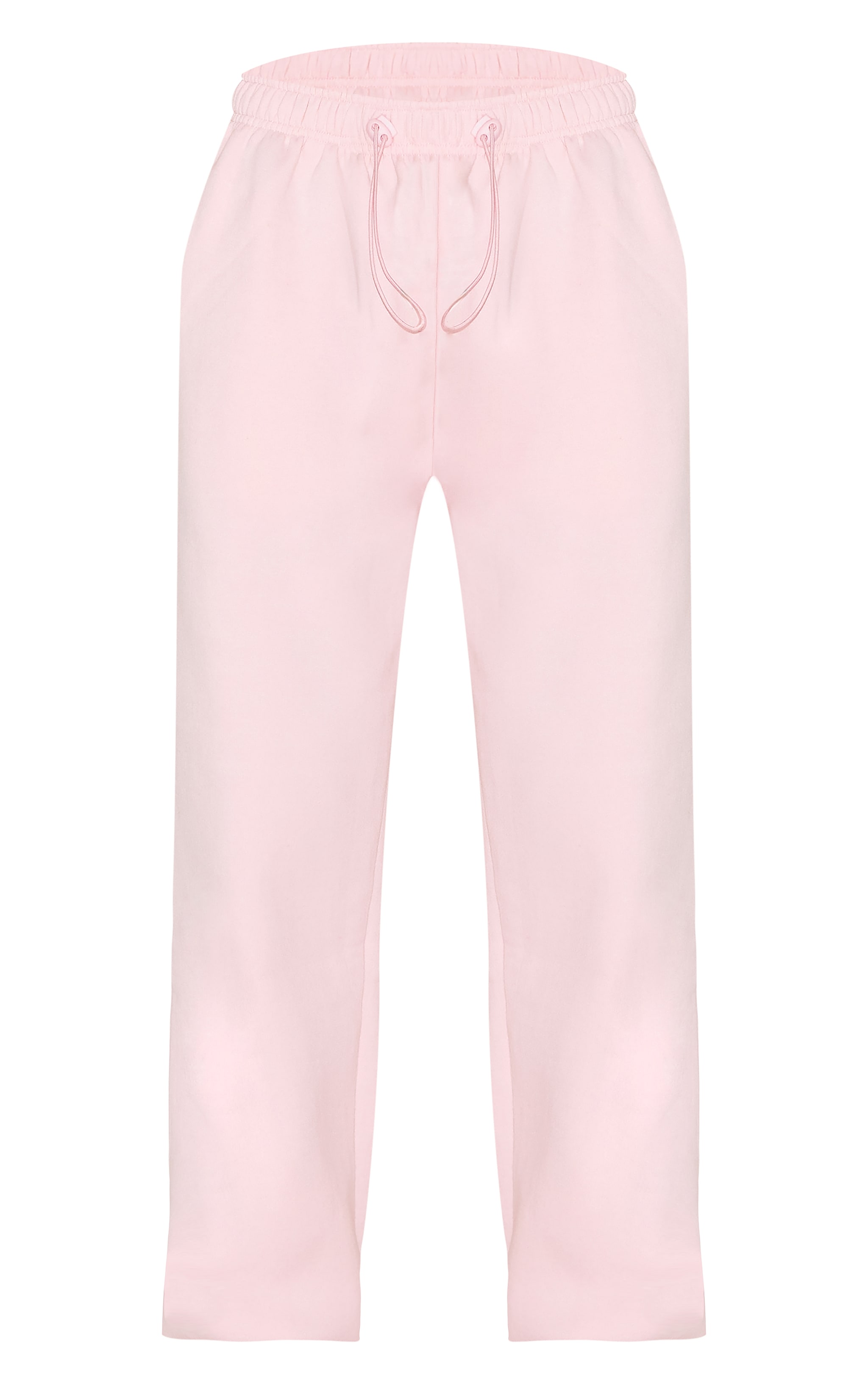 Pantalon de jogging rose layette oversize à cordon de serrage à l'ourlet image 5