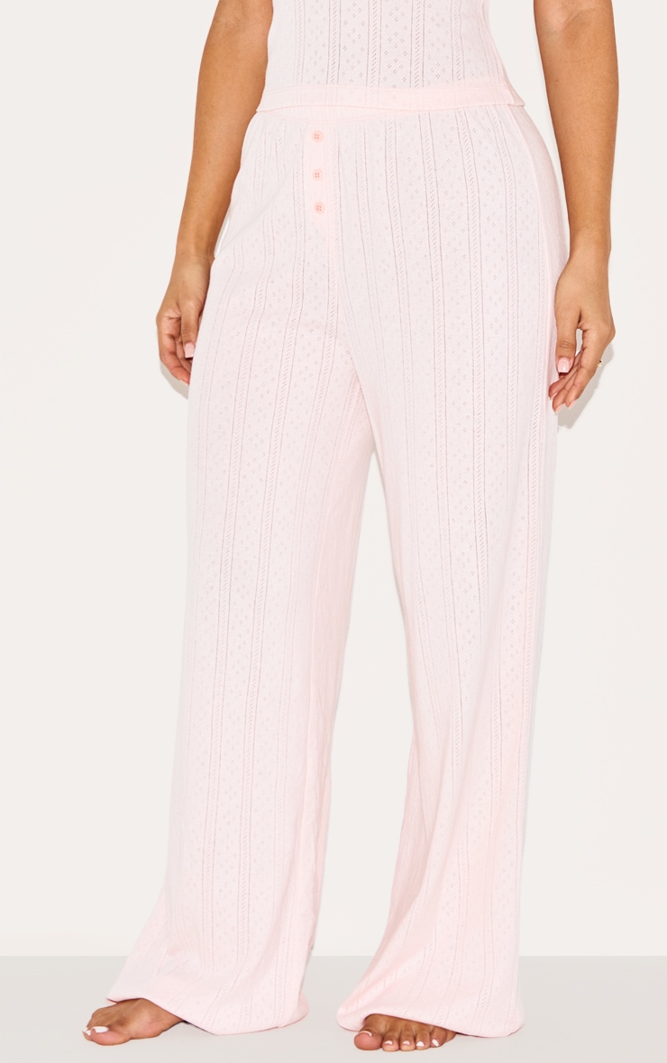 Petite Pajama Pj Bottoms Sale Petite Baby Pink Pointelle Pyjama