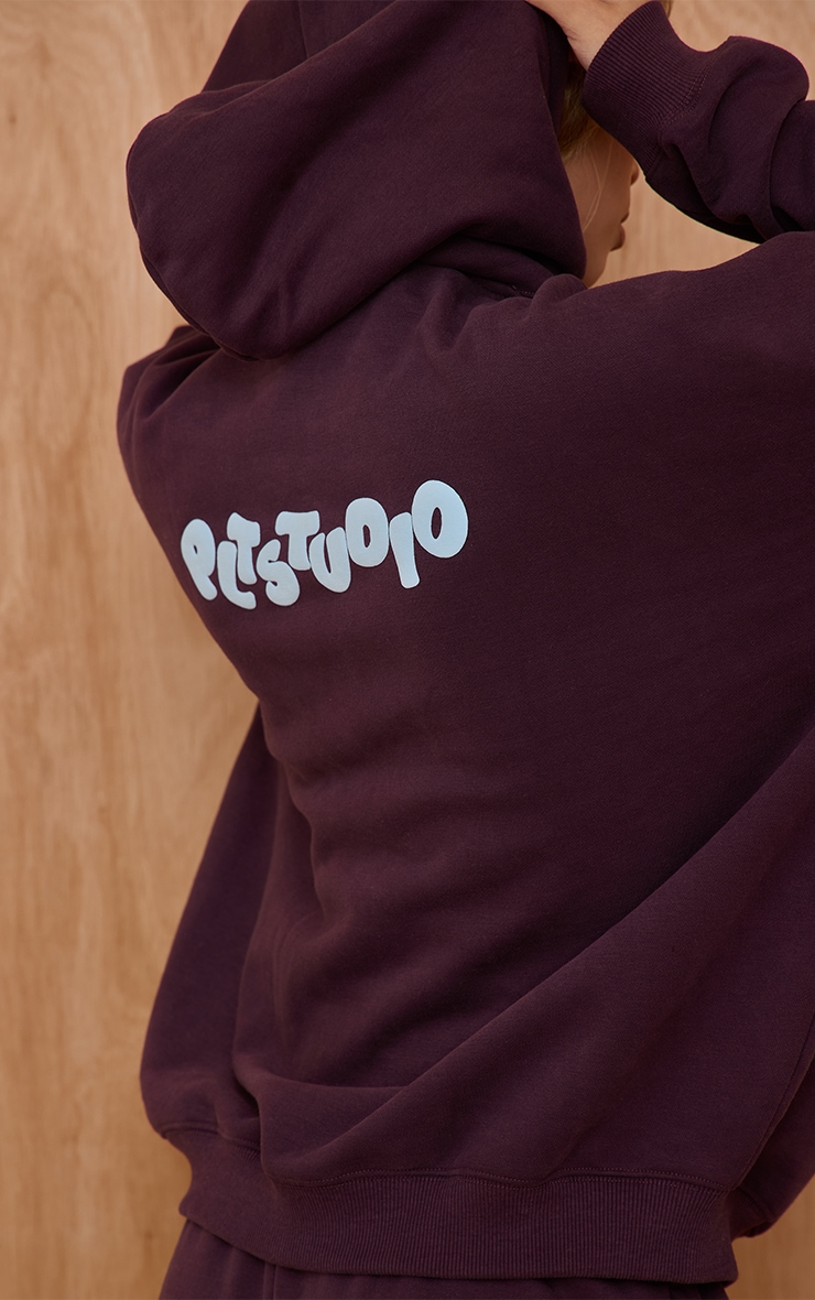 Plum Plt Studio Puff Print Hoodie image 4