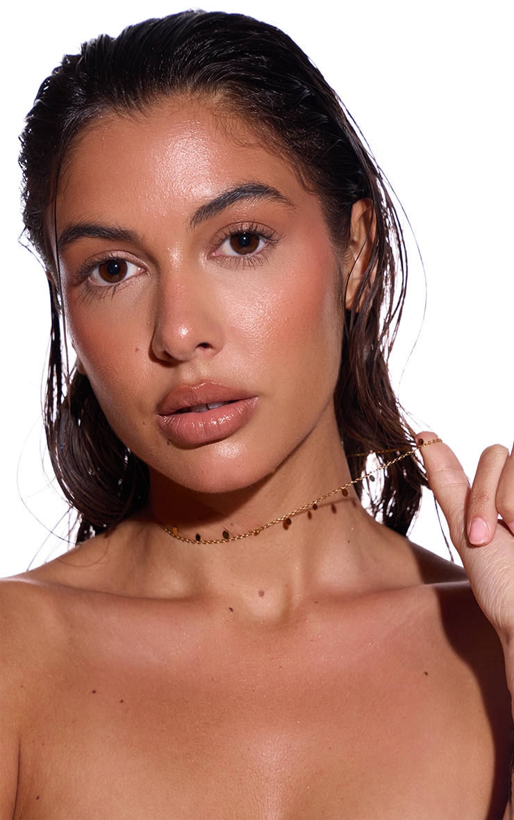 Stainless Steel Smooth Dainty Pendant Necklace