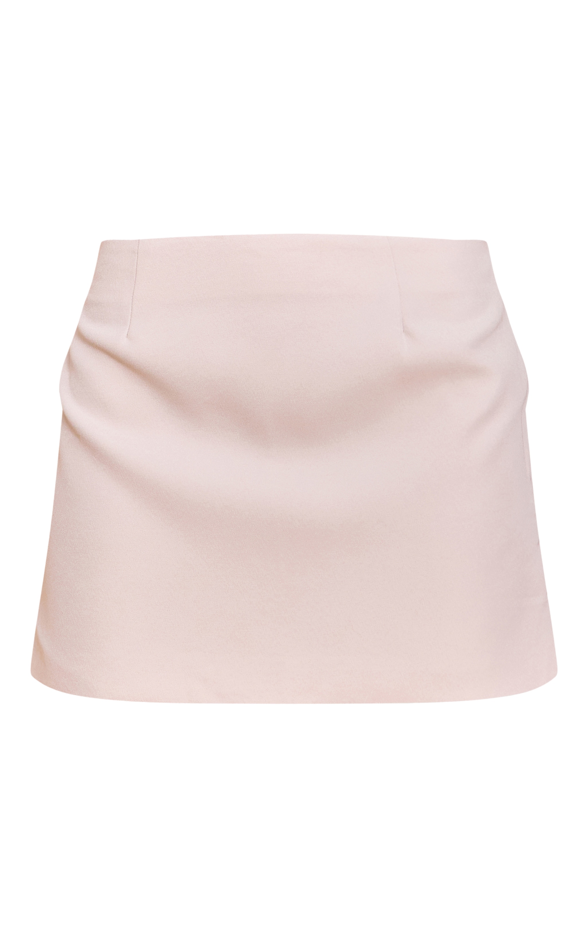 Sand Woven A Line Mini Skirt image 6