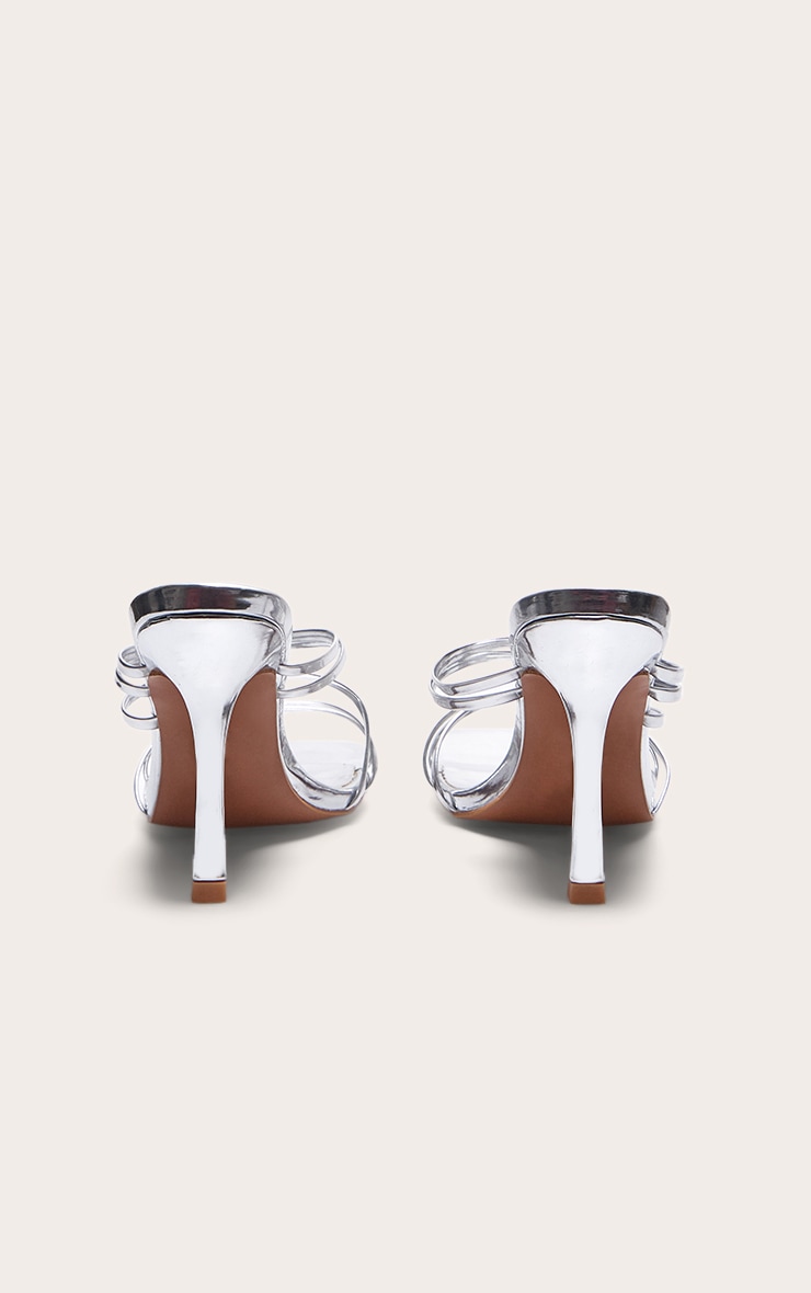 【COLOR iN ID】silver point platform mule Mule in Silver – Melissa Shoes