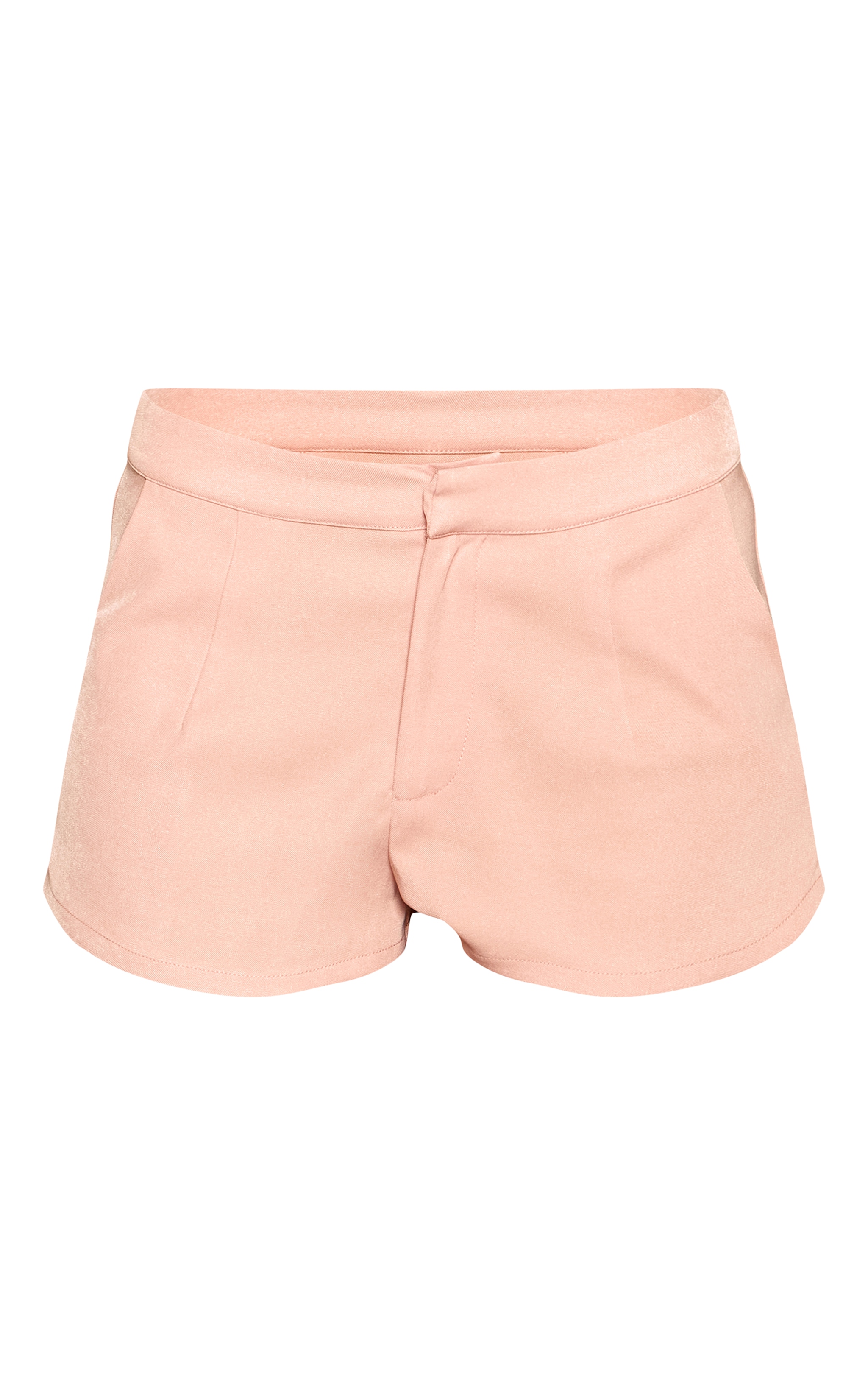 Peach Woven Tailored Shorts image 6