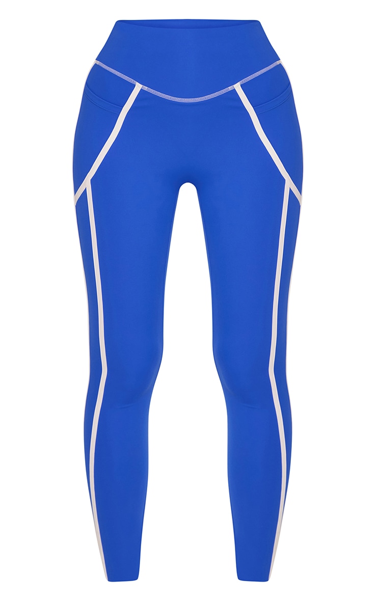 Cobalt Sculpt Contrast Pocket Leggings image 5