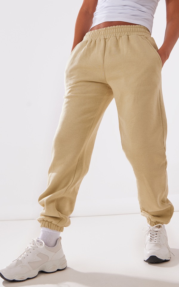 Moss Cotton Cuffed Sweatpants PrettyLittleThing USA