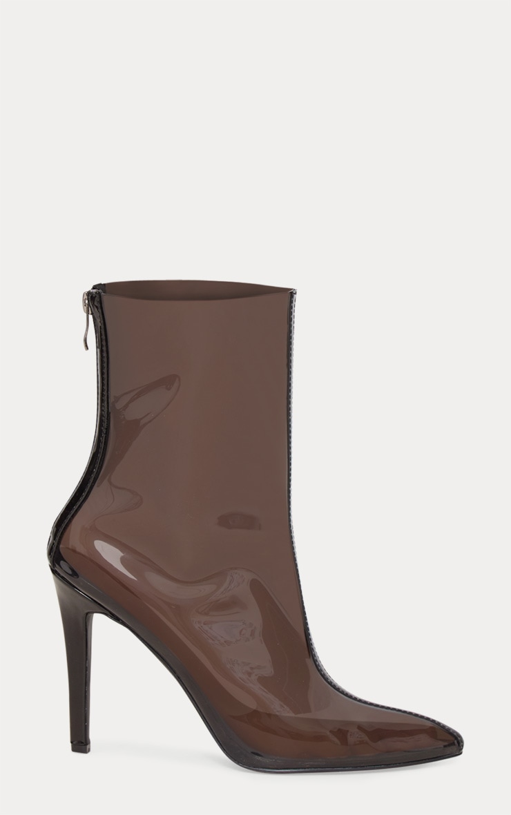 botte talon transparent