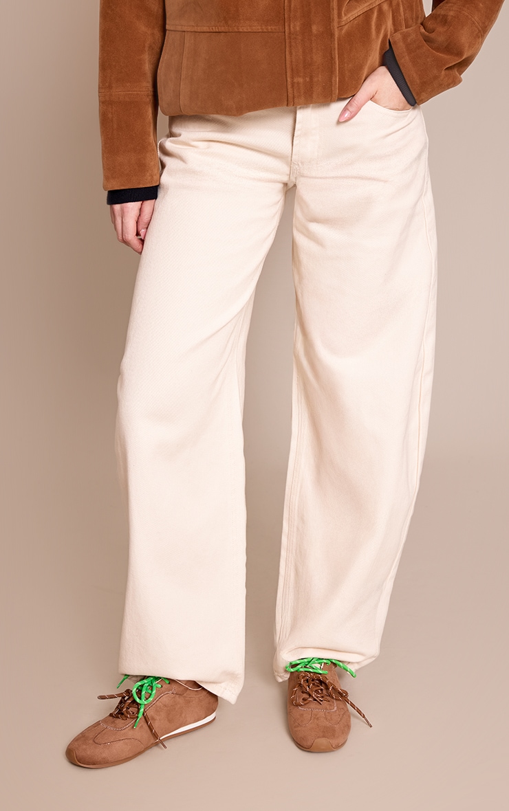 Taupe Faux Suede Contrast Lace Sneakers image 1