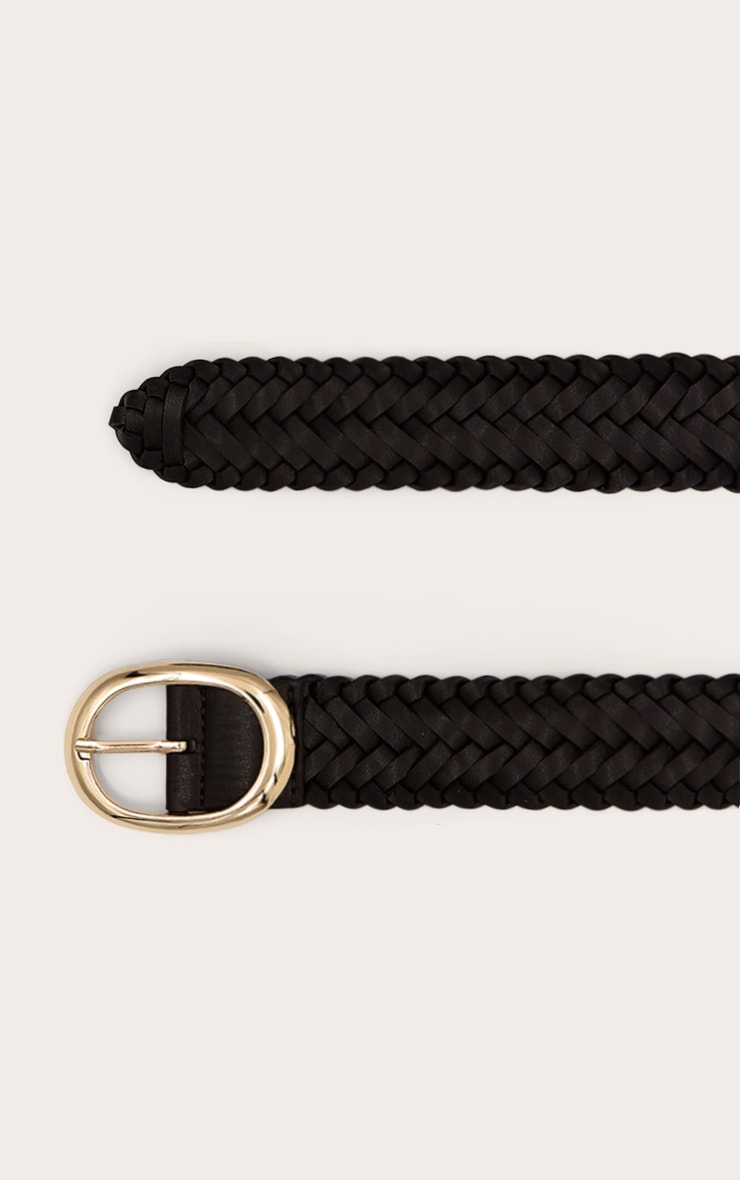 Chocolate Weave Oval Ring Belt image 3