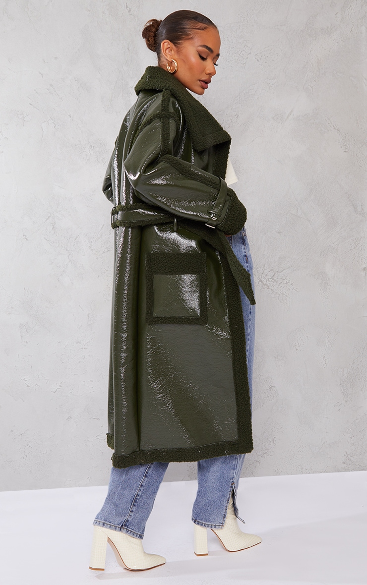 Petite vinyl coat clearance