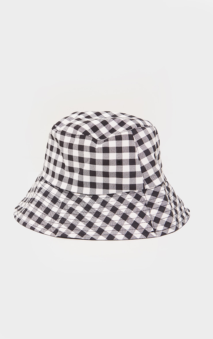 gingham sun hat