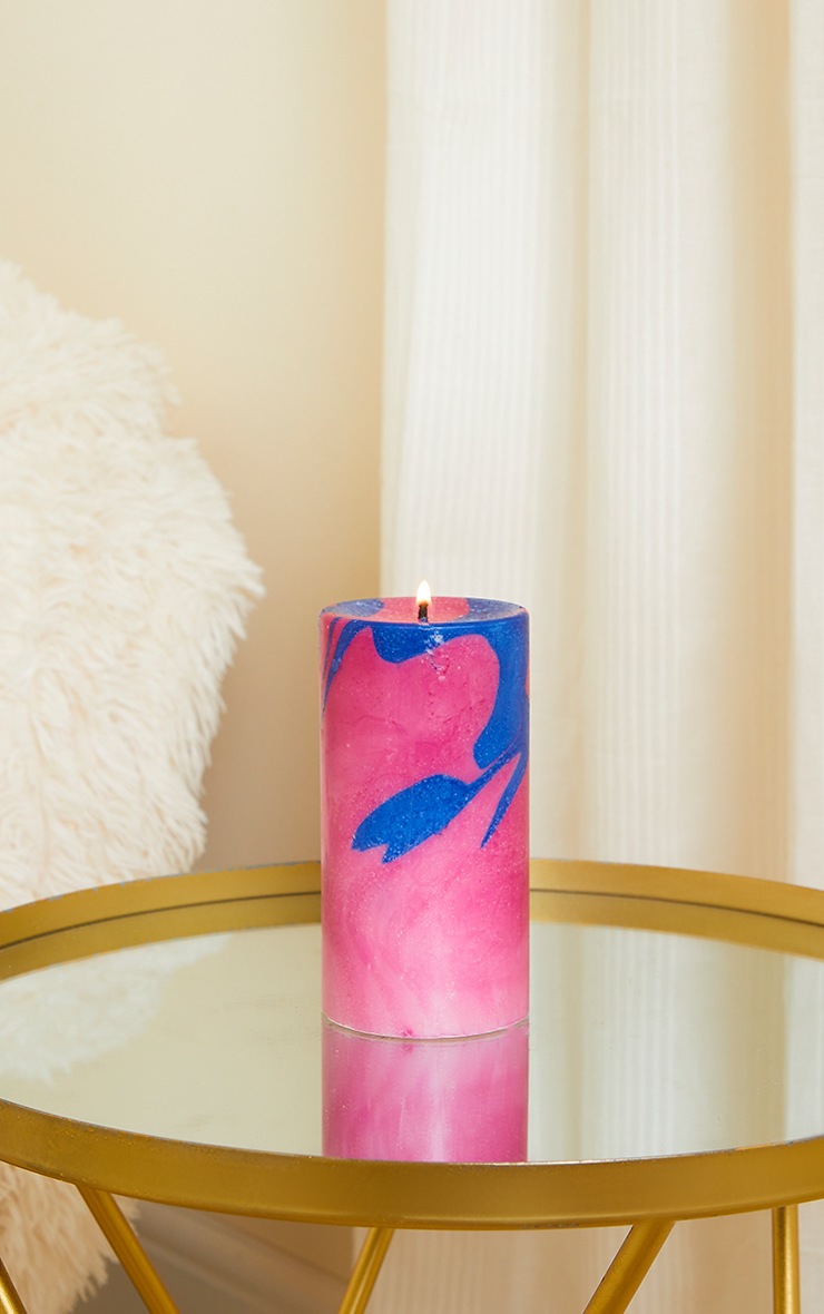 Candy Shop Marble Candle