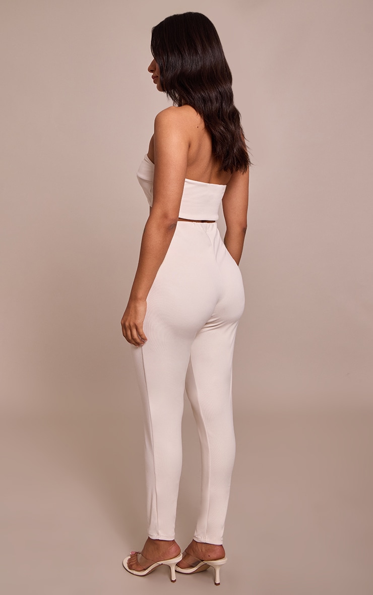 Petite Legging très doux écru froncé image 3