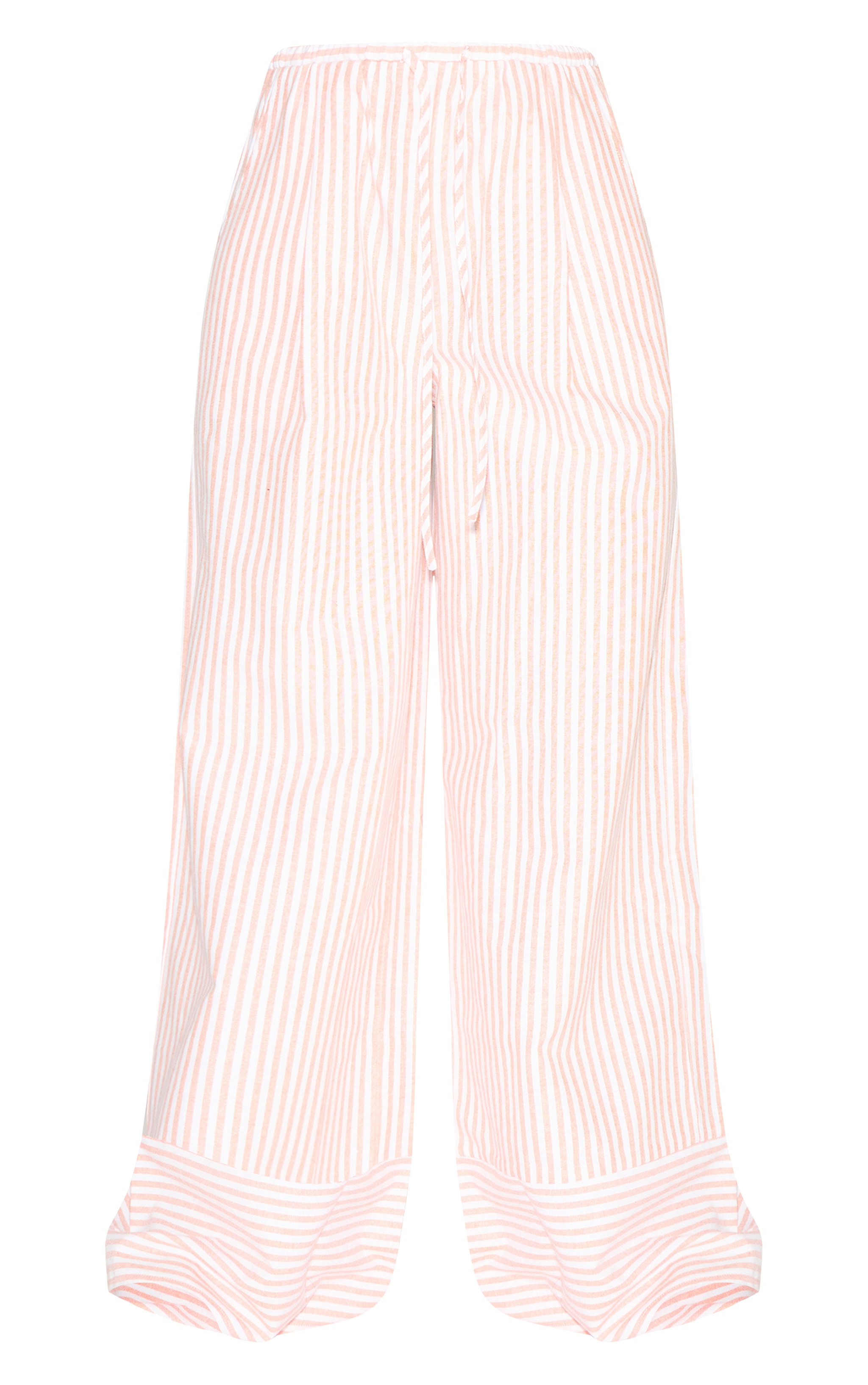 Orange Mid Rise Wdie Leg Pants image 5