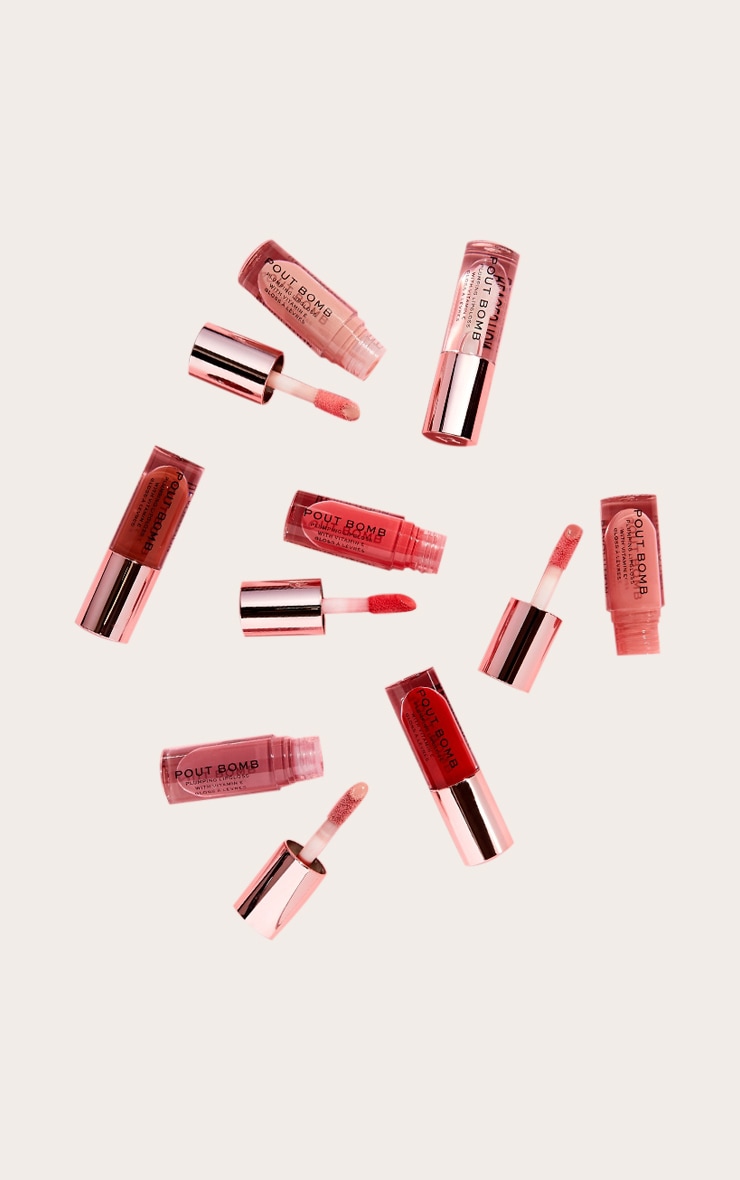 Revolution Pout Bomb Plumping Lip Gloss Kiss image 4