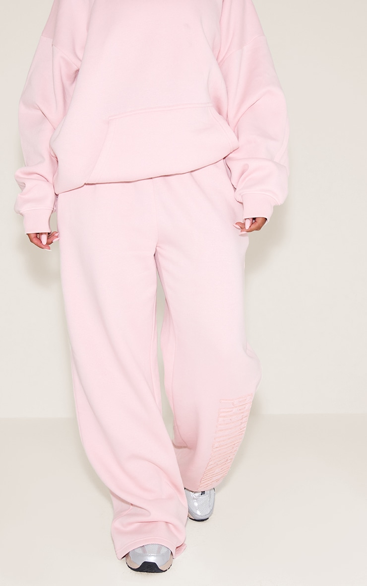 Shape PrettyLittleThing Pink Sweatpants image 2