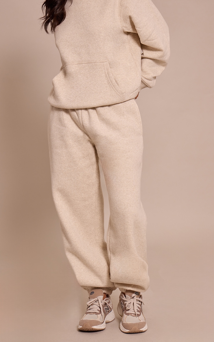 Petite Oatmeal Cuffed Sweatpants image 2