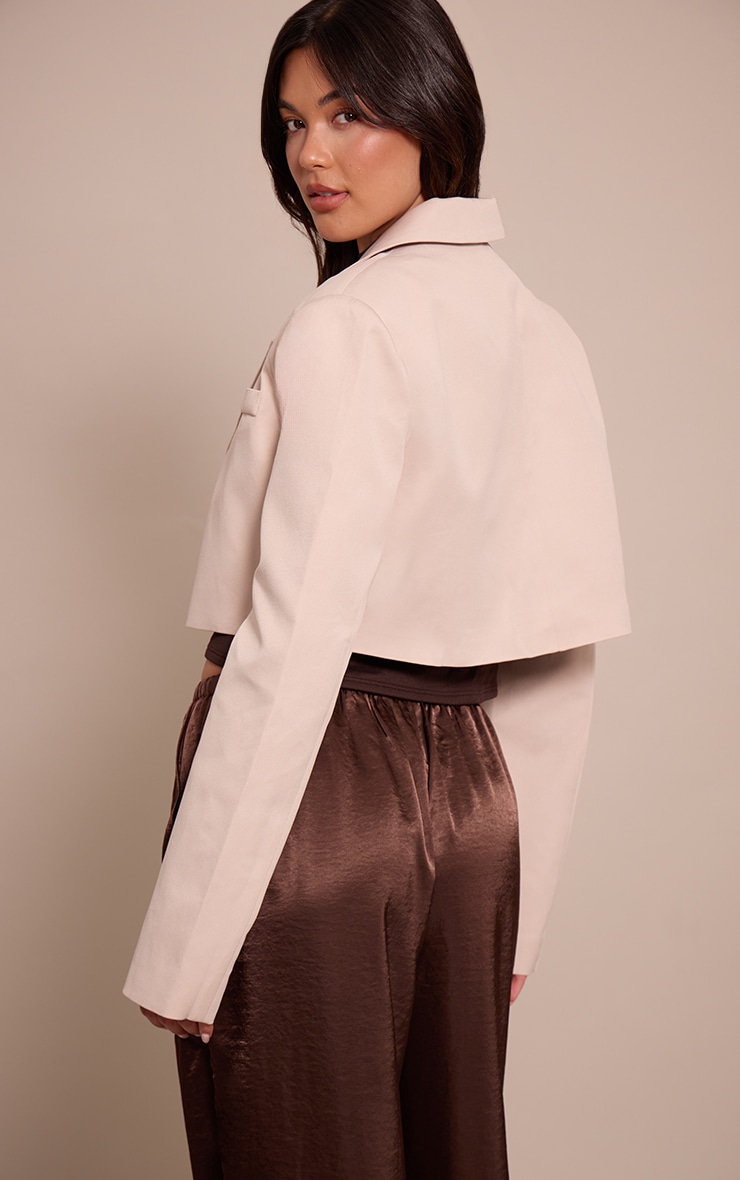 Stone Tailored Cropped Blazer  image 2